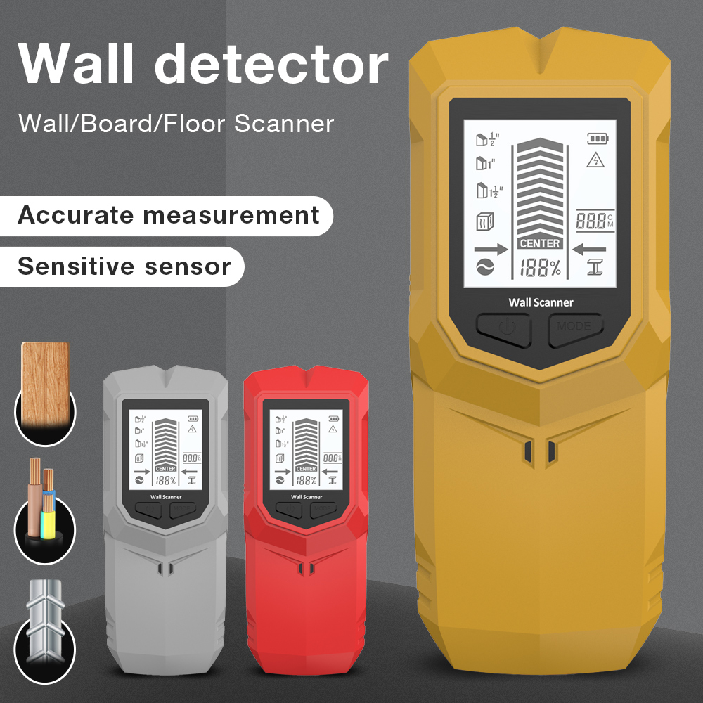 Pipe Detector Wall Scanner - HW-910 Handheld Wall Metal Detector 6