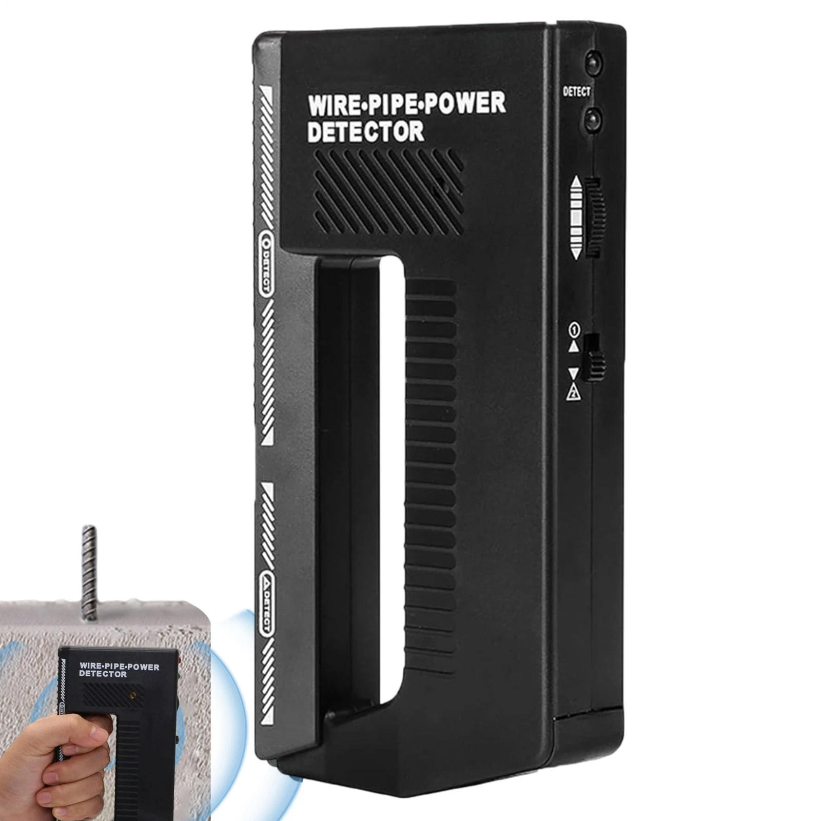 Pipe Detector Wall Scanner - WPP123 Handheld Metal Detector with Audible