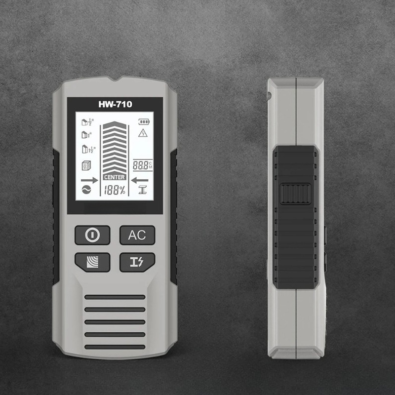Stud Detector With Metal Ac Wire - 6 in 1 Wall Metal Detector