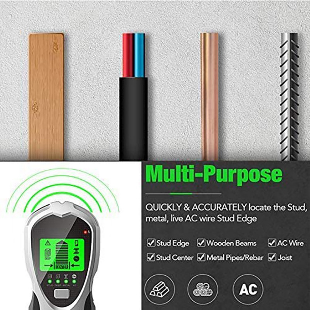 1 Piece 4 In 1 Electronic Stud - Stud Finder Center Finder Edge review and price