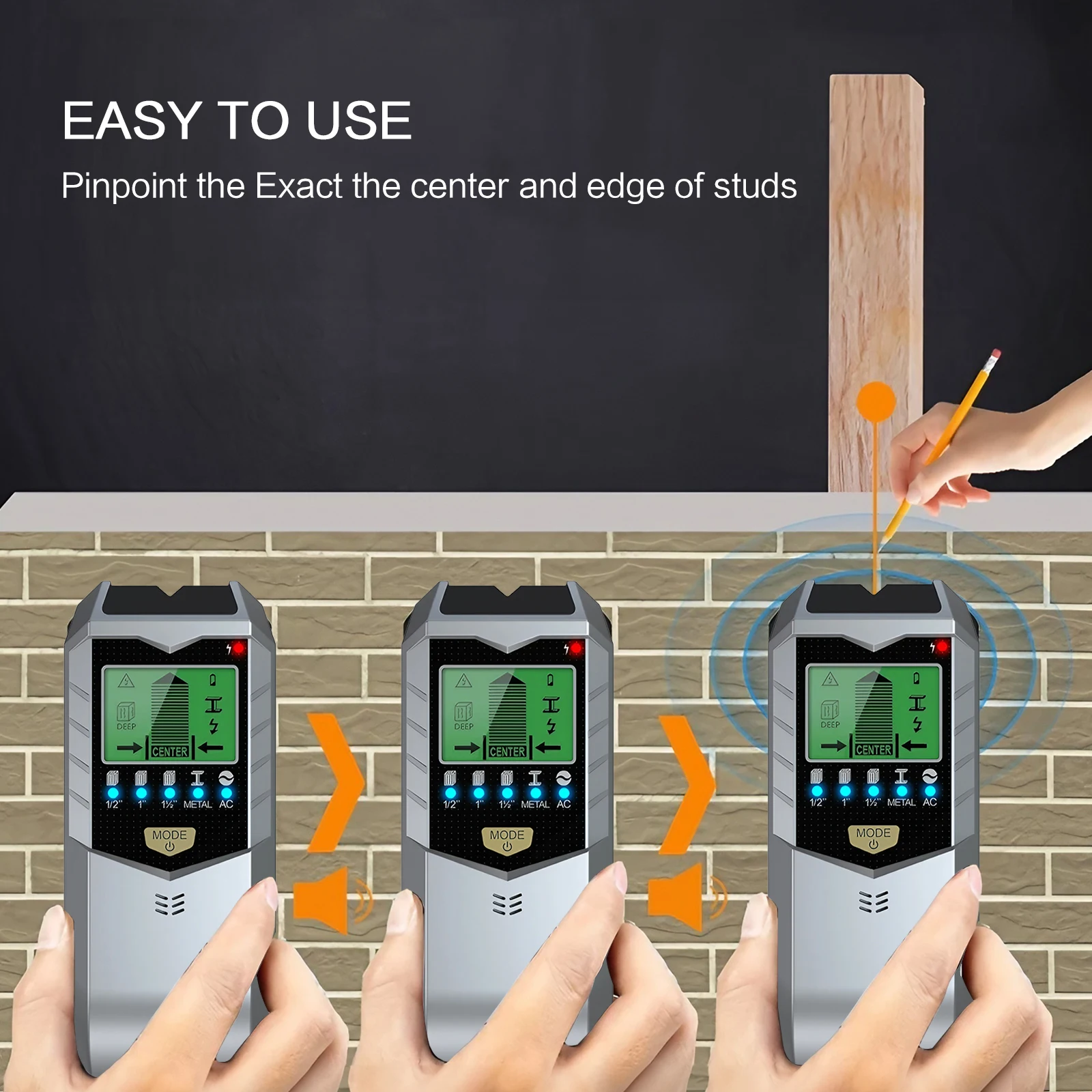 5in1 Multifunctional Wall Dete - Stud Finder Wall Scanner 5 In 1 review and price