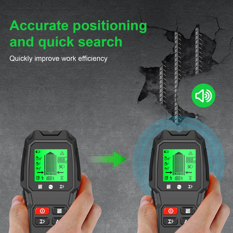 HW-QB6 Black Wall Stud Finder  - Stud Finder Center Finder Edge review and price
