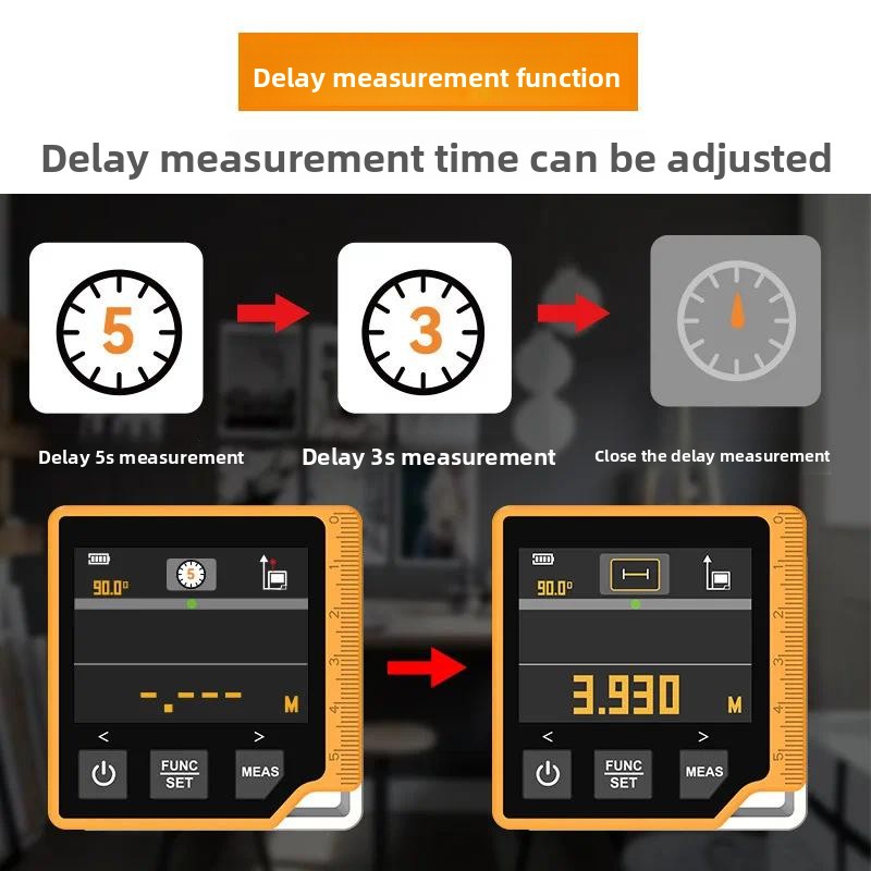3‑in‑1 Digital Measuring Tool  - Stud Finder With Laser Level review and price