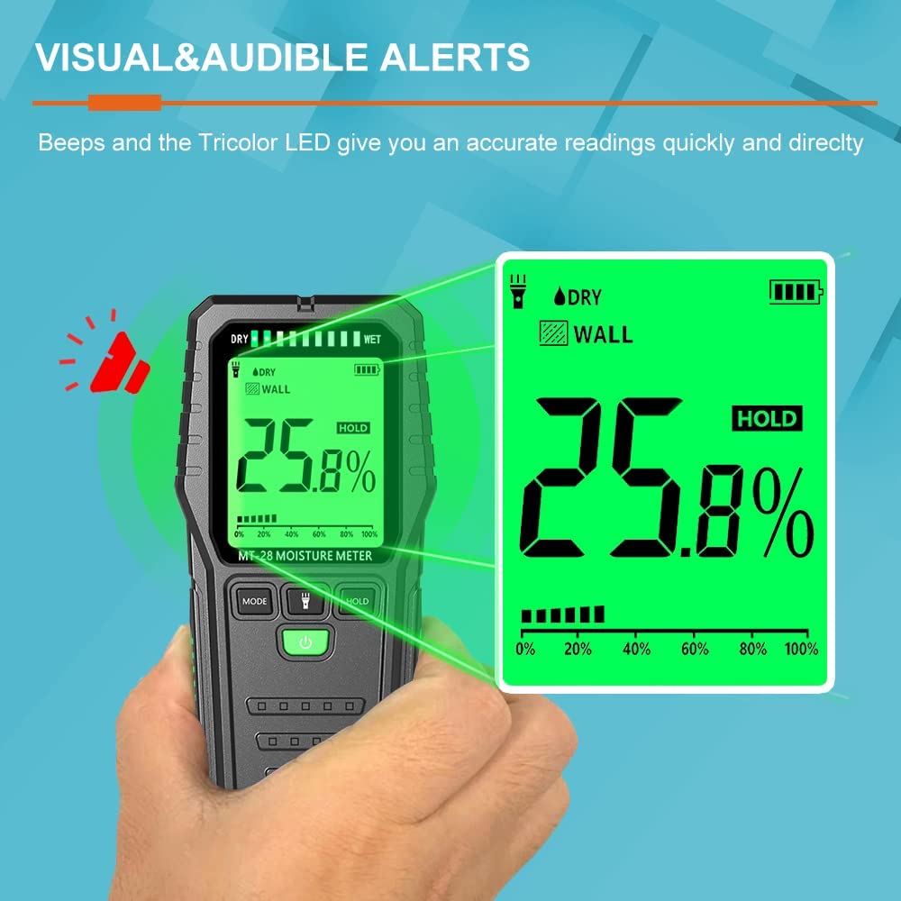 Pinless Wood Moisture Meters D - Moisture Meter Wall Wood review and price