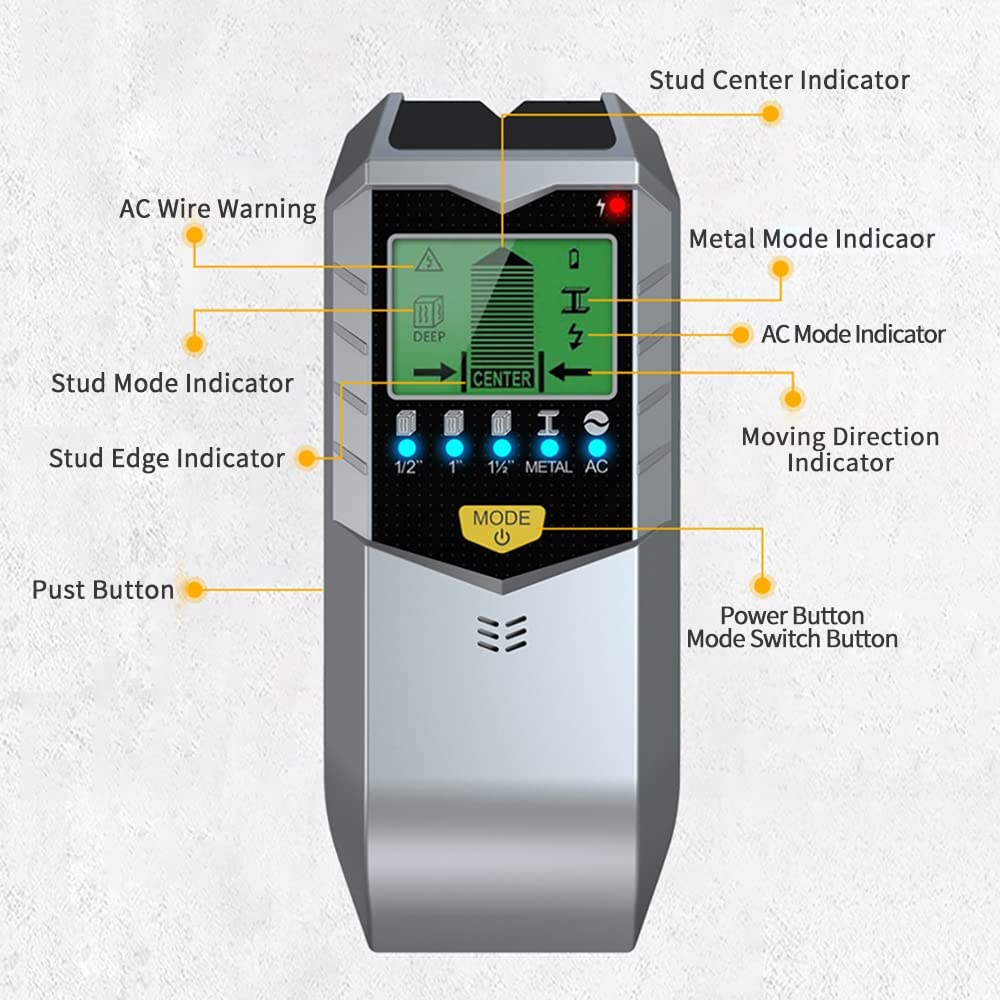 5 In 1 Electronic Wall Detecto - Stud Finder Wall Scanner 5 In 1 review and price