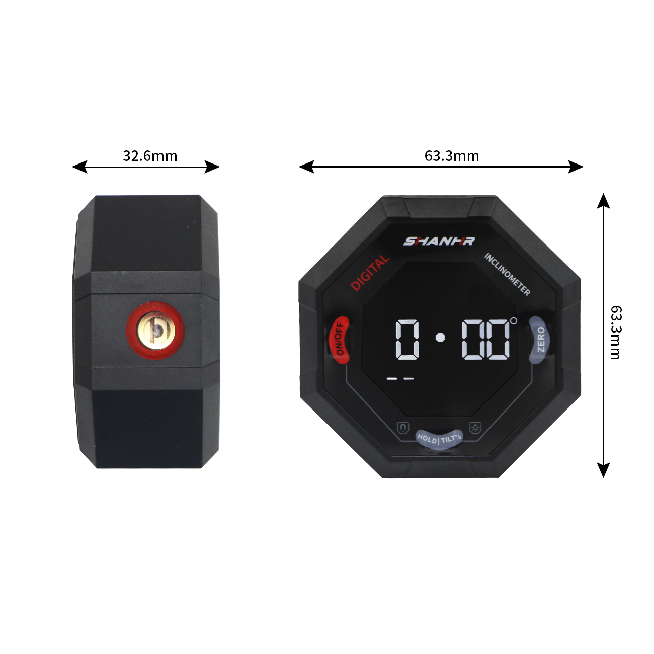 SHANHR Octagon Digital Angle F - Stud Finder With Laser Level review and price
