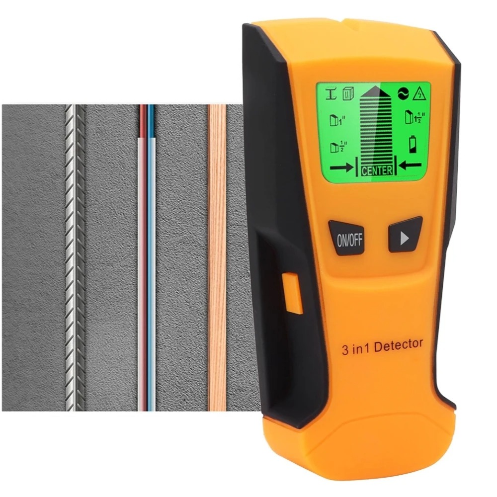3 in 1 Wall Metal Detector Dep - Wall Scanner Rebar Detector review and price