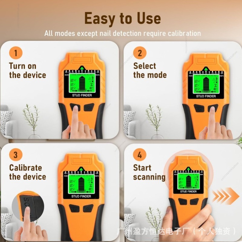 Multi-function 6-in-1 Wall Sca - Wall Scanner Rebar Detector review and price