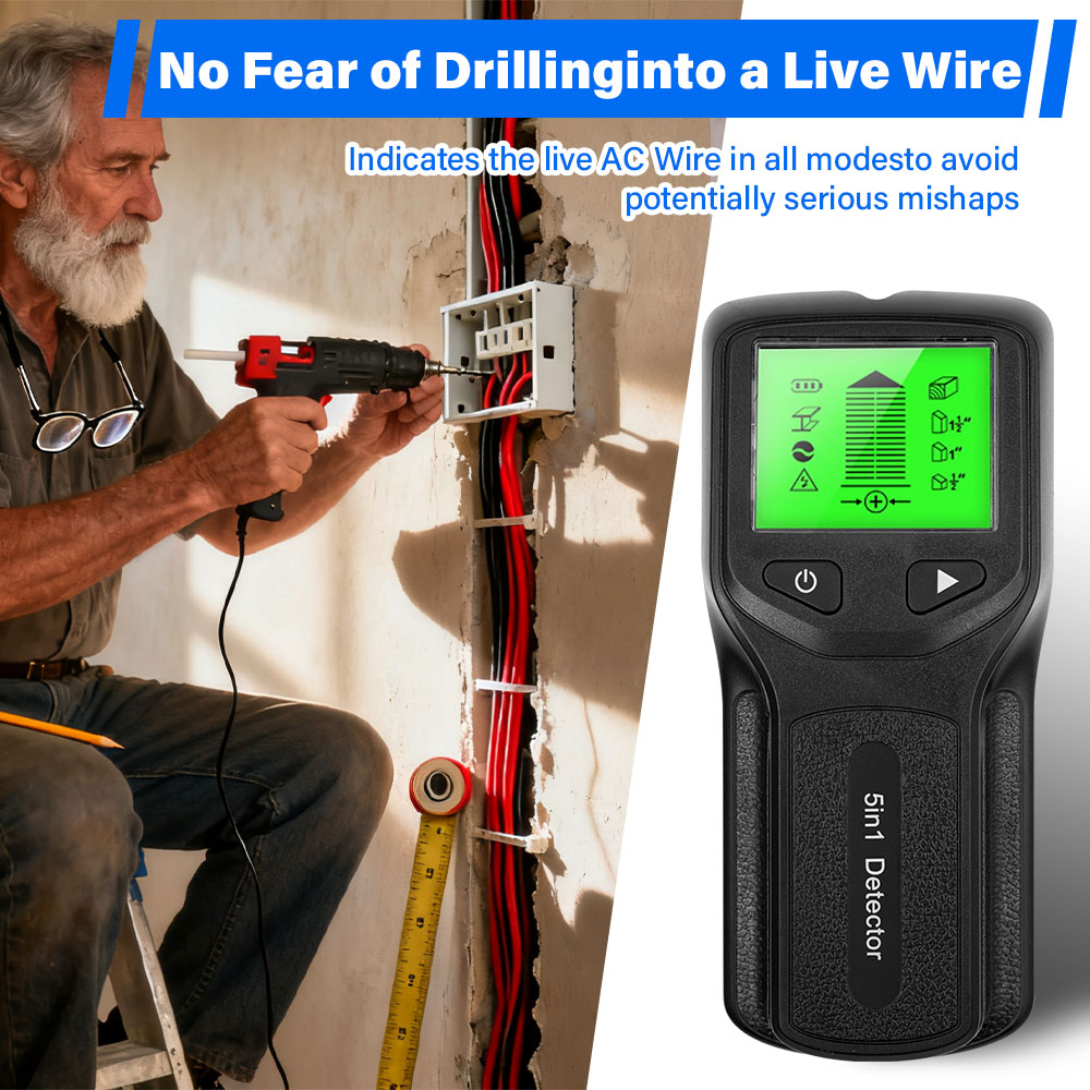 Wall Scanner 5 In 1 Metal Dete - Stud Finder Wall Scanner 5 In 1 review and price
