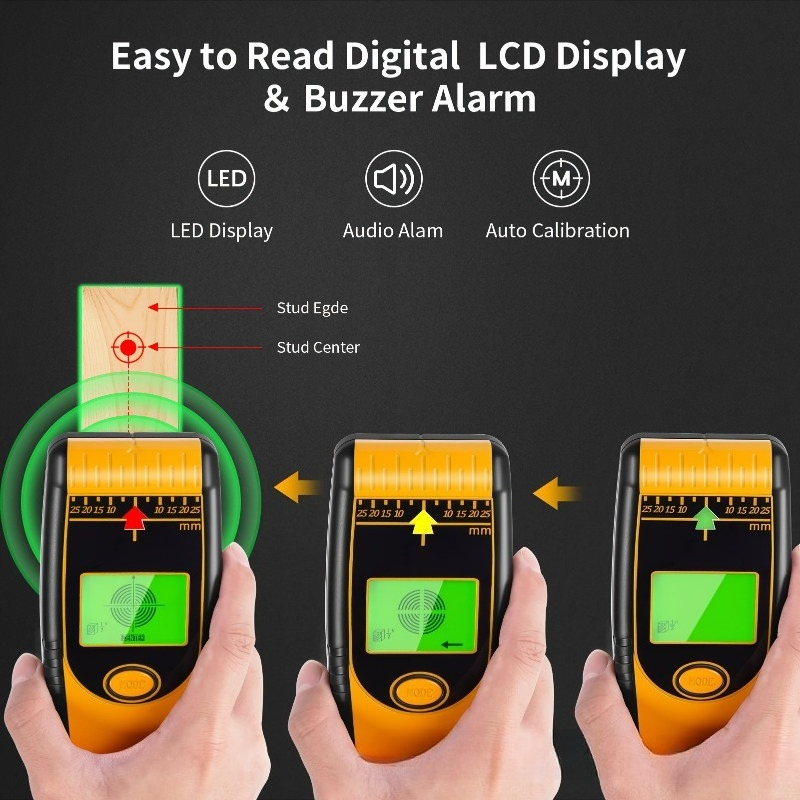 Multifunctional Wall Stud Find - Wall Scanner Rebar Detector review and price