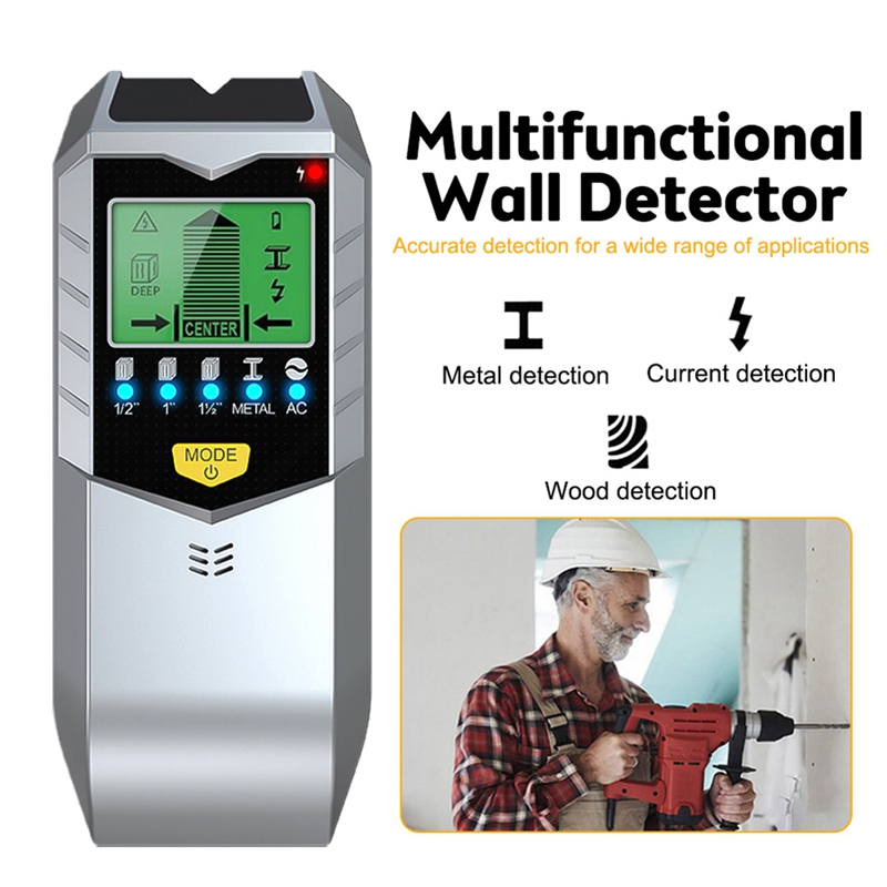 ●5-in-1 Electronic Detector Wa - Stud Detector With Metal Ac Wire review and price