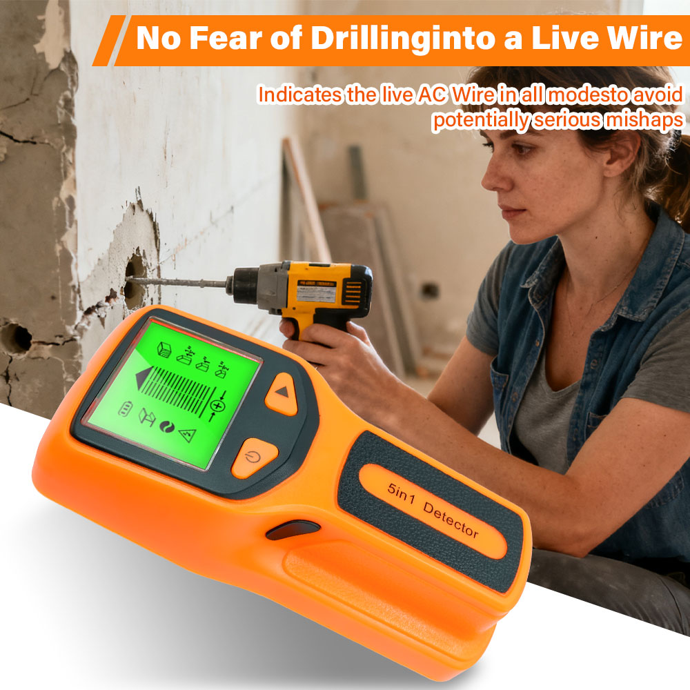 Wall Stud Detector 5 in 1 Hand - Pipe Detector Wall Scanner review and price