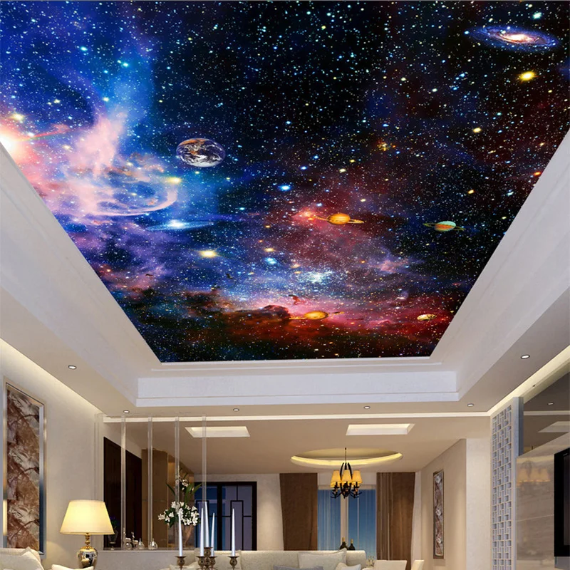 Ceiling Mural Wallpaper Modern - Moisture Meter Wall Wood review and price