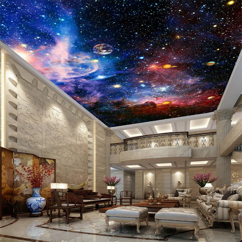 Ceiling Mural Wallpaper Modern - Moisture Meter Wall Wood review and price