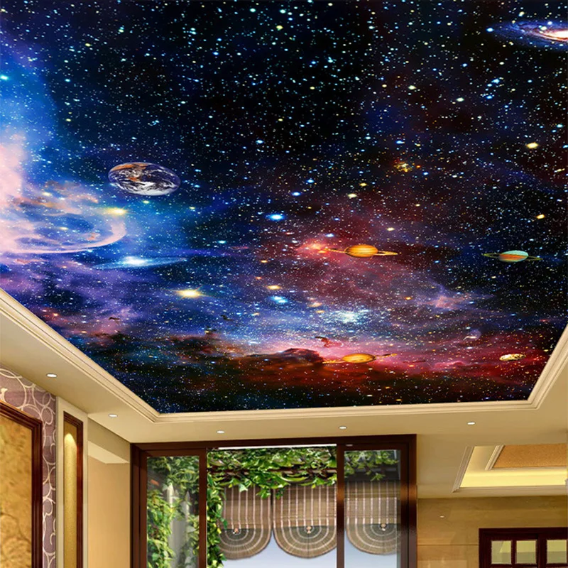 Ceiling Mural Wallpaper Modern - Moisture Meter Wall Wood review and price