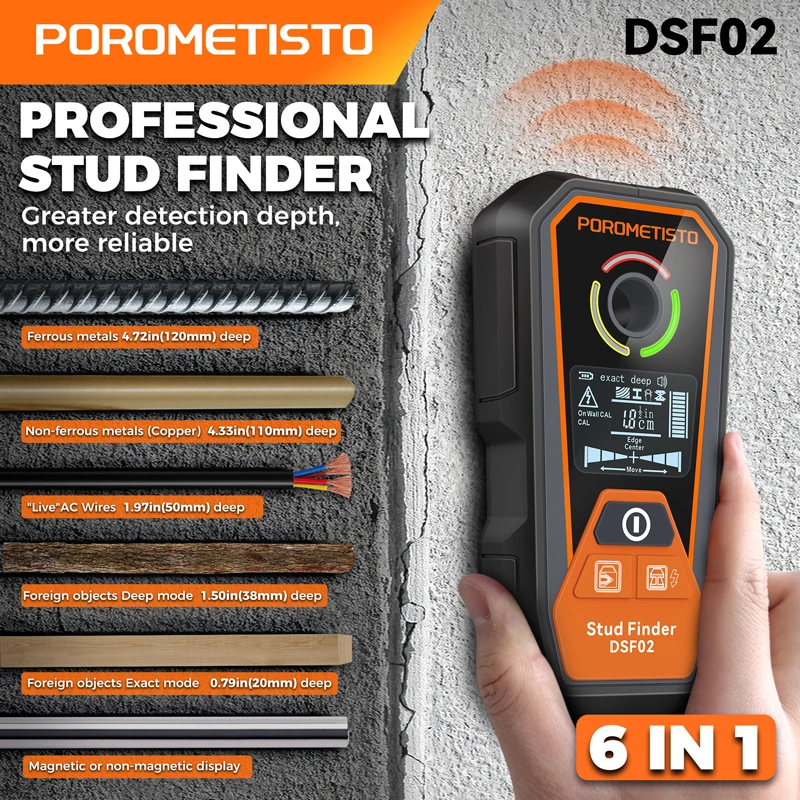 New Stud Finder Wall Scanner D - Wall Scanner Rebar Detector review and price