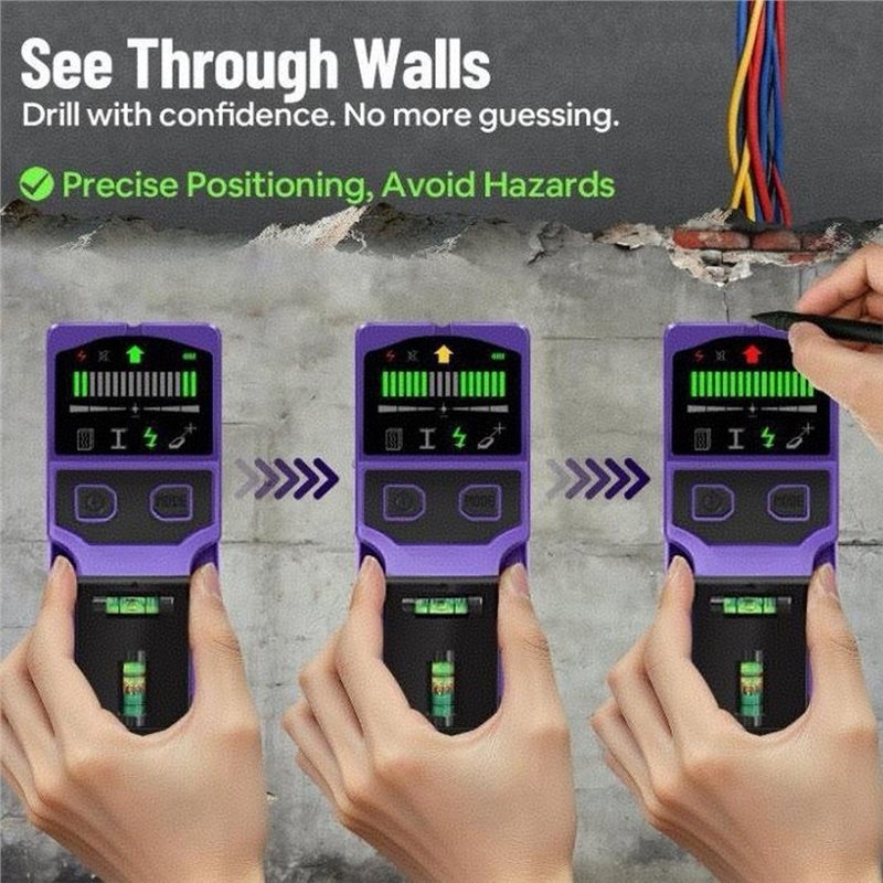 ABUH-Wall Scanner 7-In-1 Stud  - Pipe Detector Wall Scanner review and price