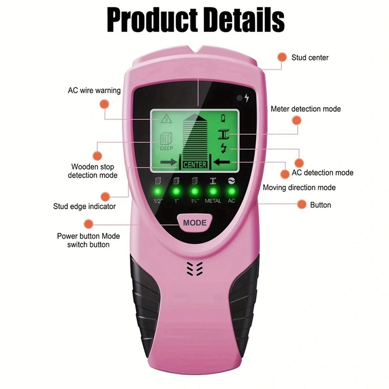 5-in-1 Wall Scanner Wood Curre - Stud Finder Center Finder Edge review and price