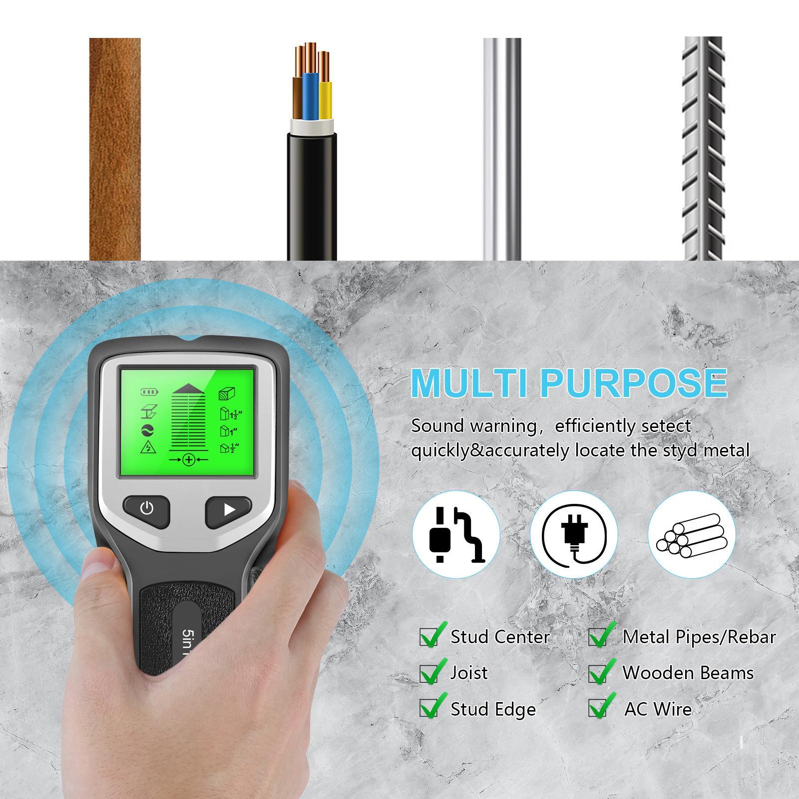 Digital Wall Detector LCD Meta - Stud Detector With Metal Ac Wire review and price