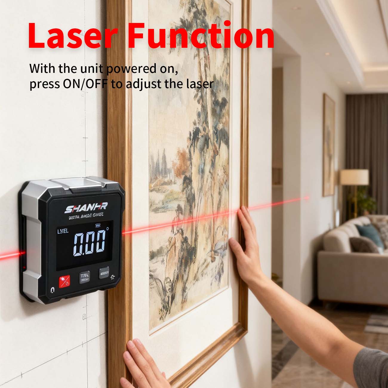 SHANHR Angle Laser Level With  - Stud Finder With Laser Level review and price