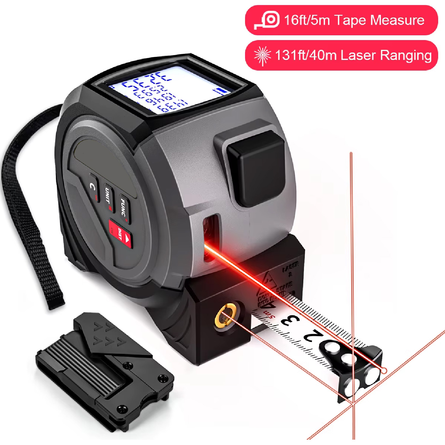 3-In-1 Laser Rangefinder 5m Ta - Stud Finder With Laser Level review and price
