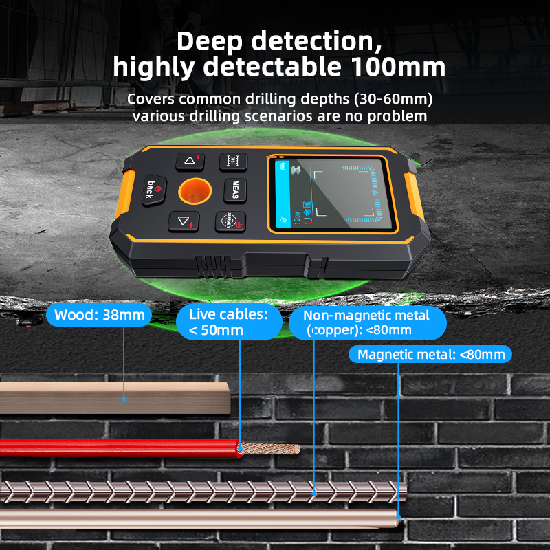 NOYAFA Handheld Wall Metal Det - Pipe Detector Wall Scanner review and price