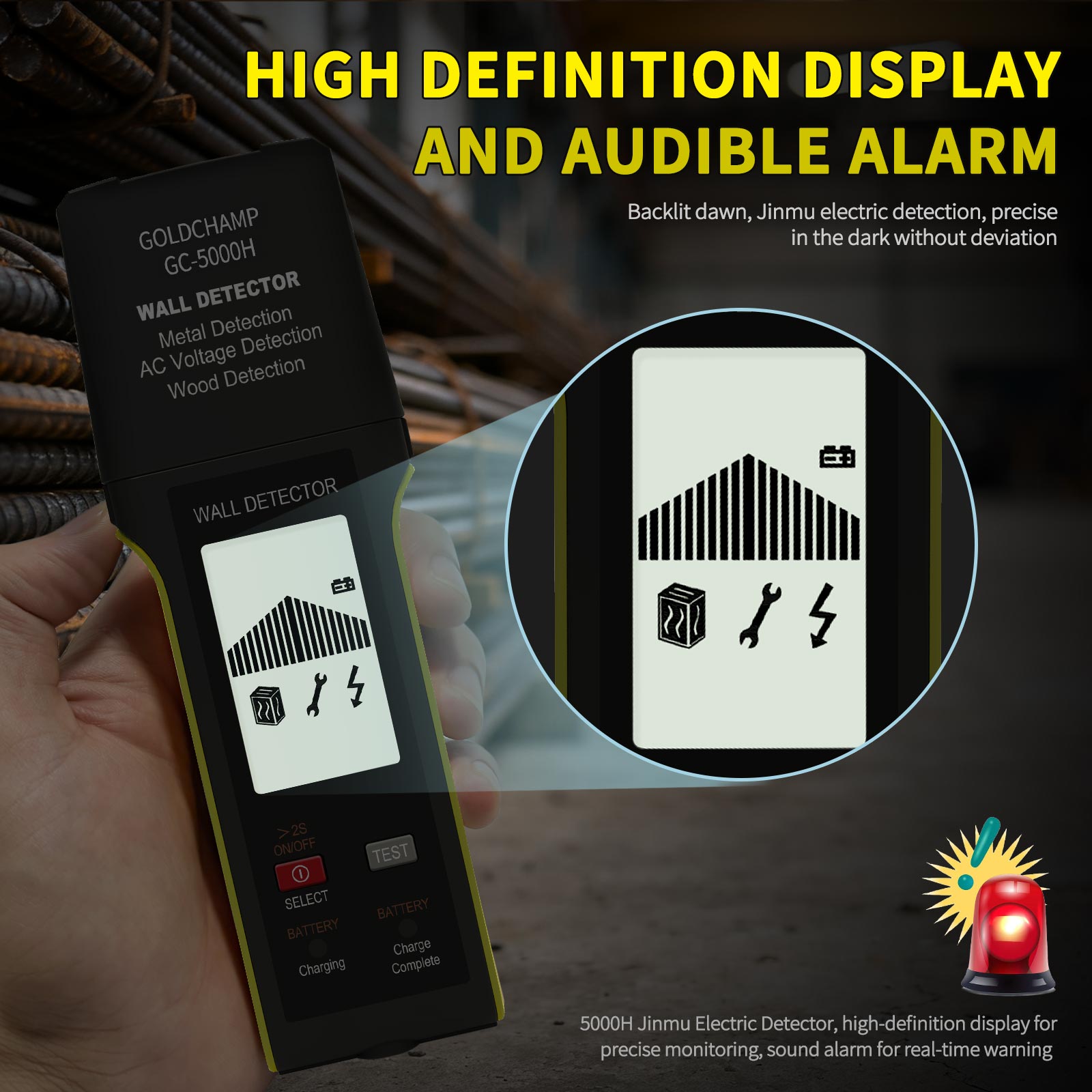 Wall Scanner 5-in-1 Metal Wood - Wall Scanner For Concrete review and price