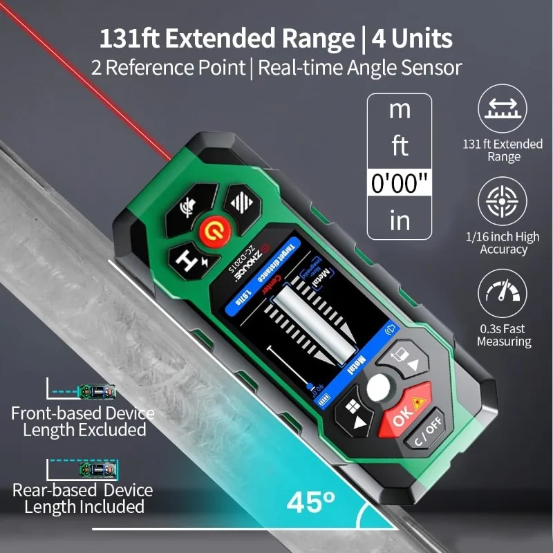 For Rechargeable 10-in-1 Wall  - Stud Finder With Laser Level review and price